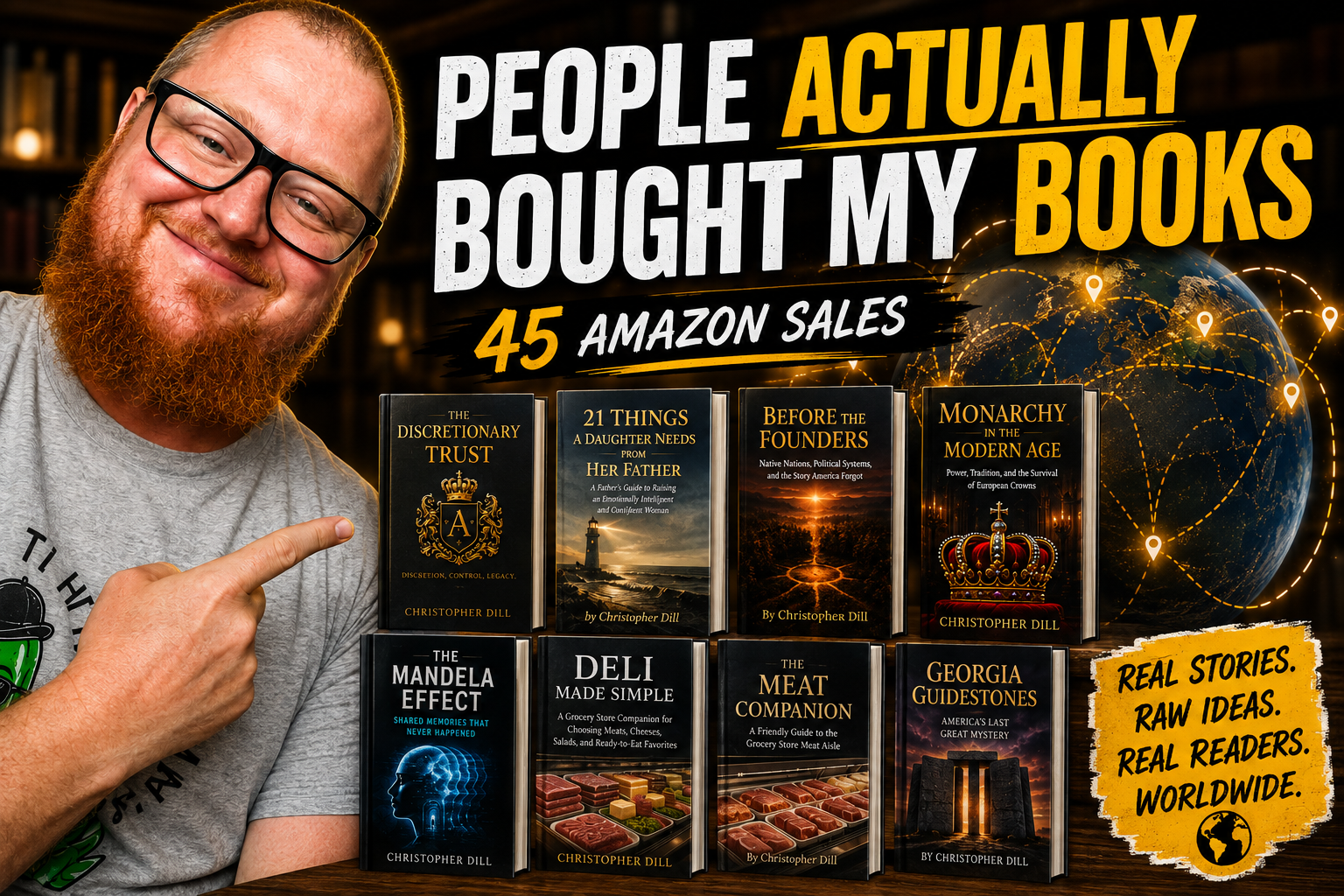 I Didn’t Know If Anyone Would Buy My Books. Now They’re Sitting on Bookshelves Around the World.