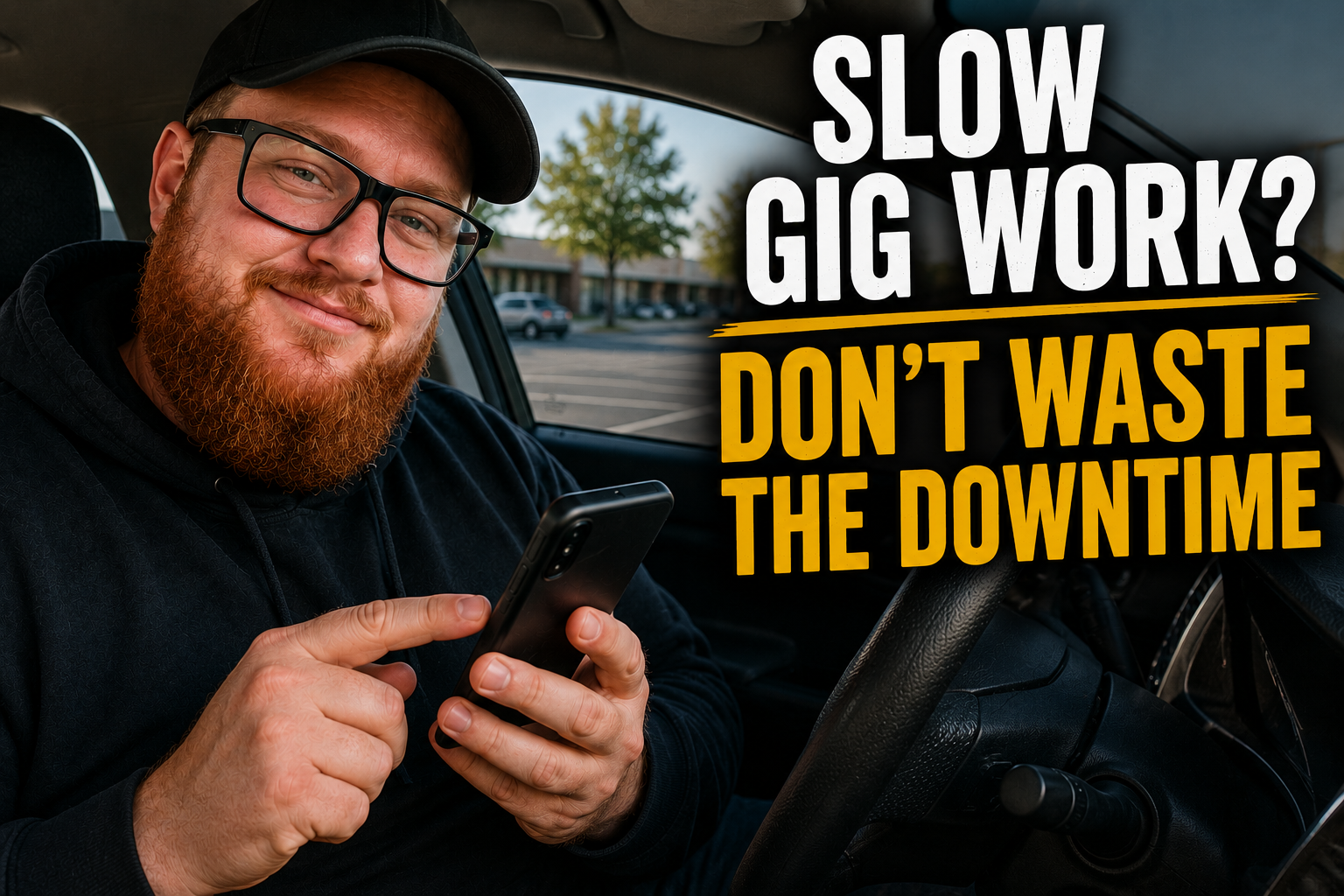 How to Use Slow Gig Work Hours Without Wasting the Day