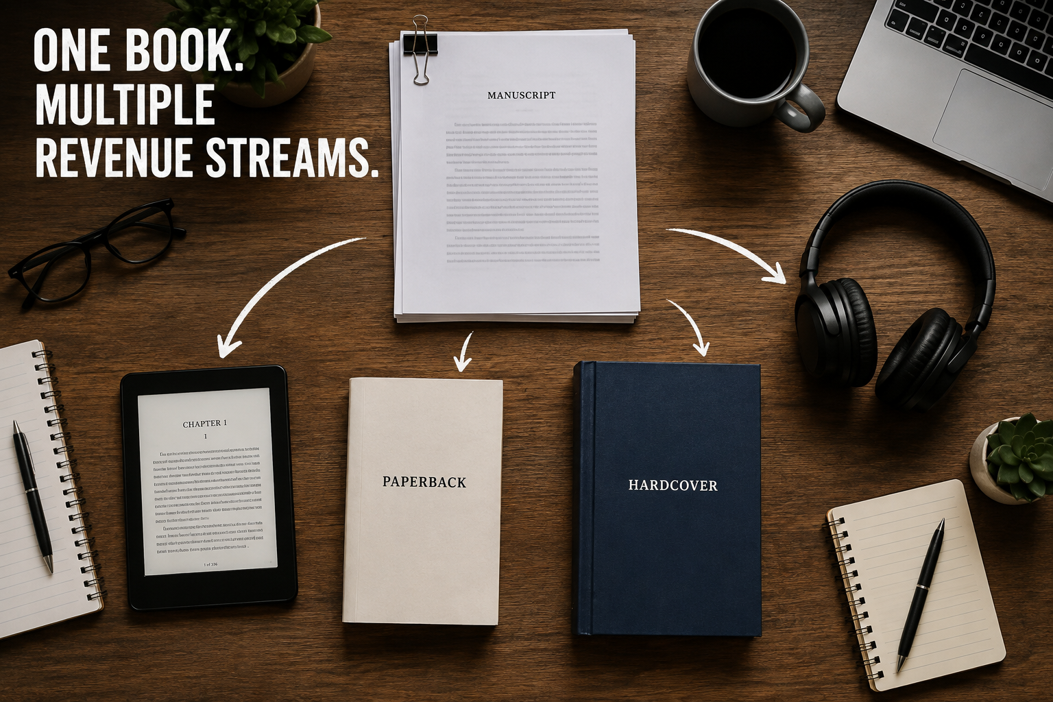 One Book, Multiple Revenue Streams: Why I Publish in Every Format I Can