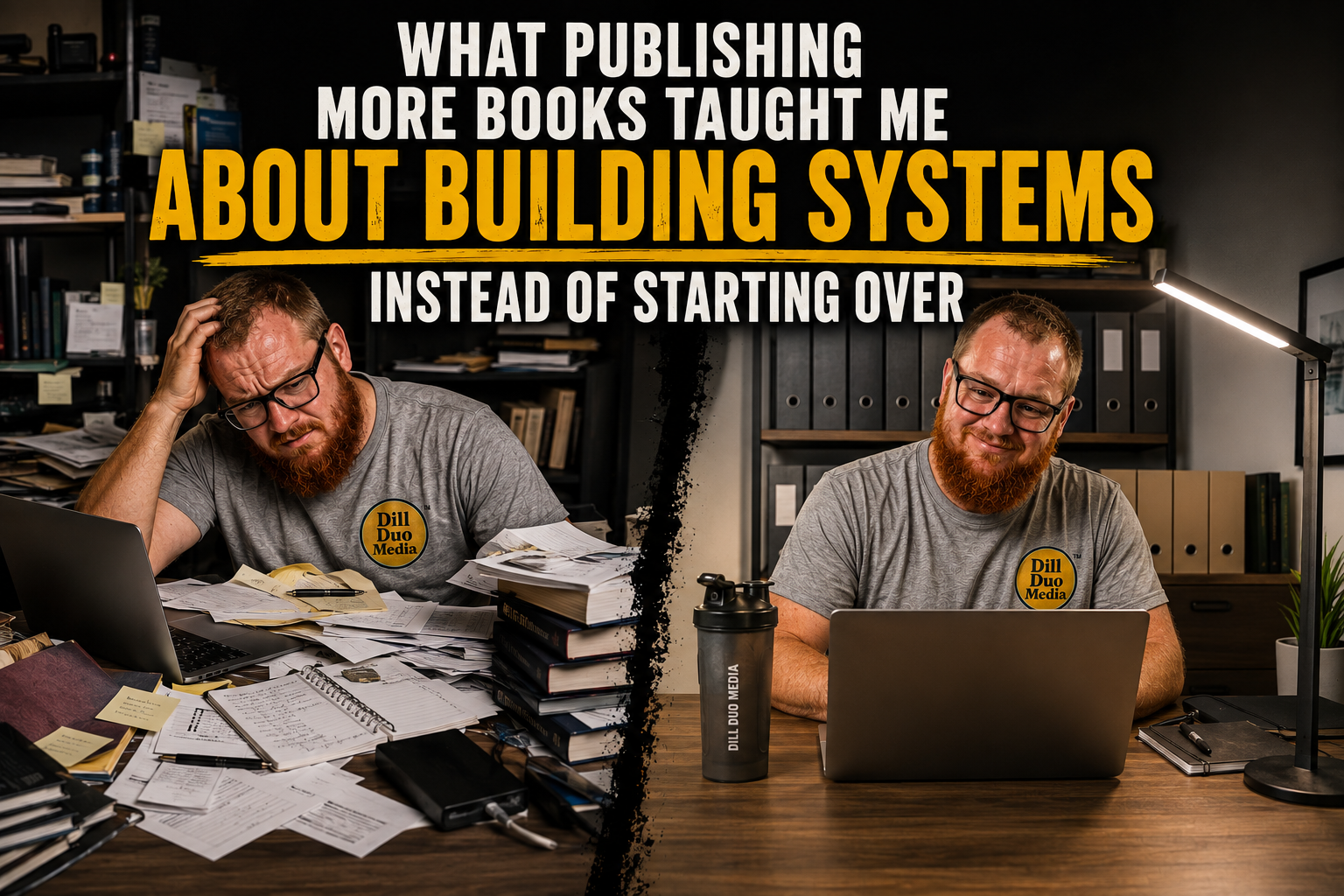 What Publishing More Books Taught Me About Building Systems Instead of Starting Over