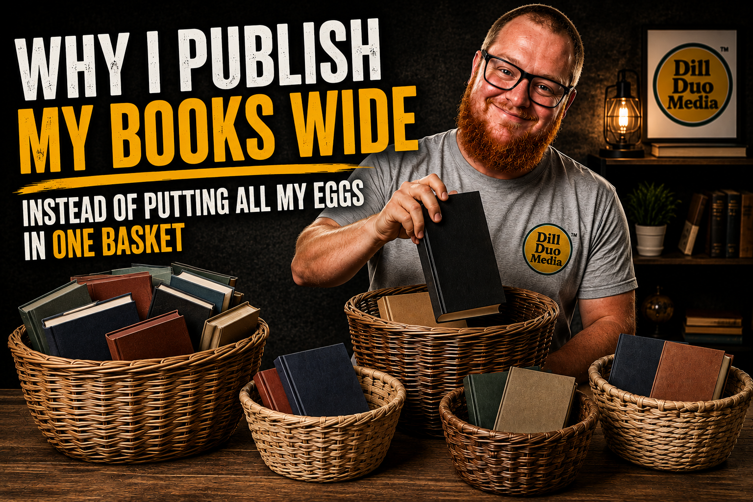 Why I Publish My Books Wide Instead of Putting All My Eggs in One Basket