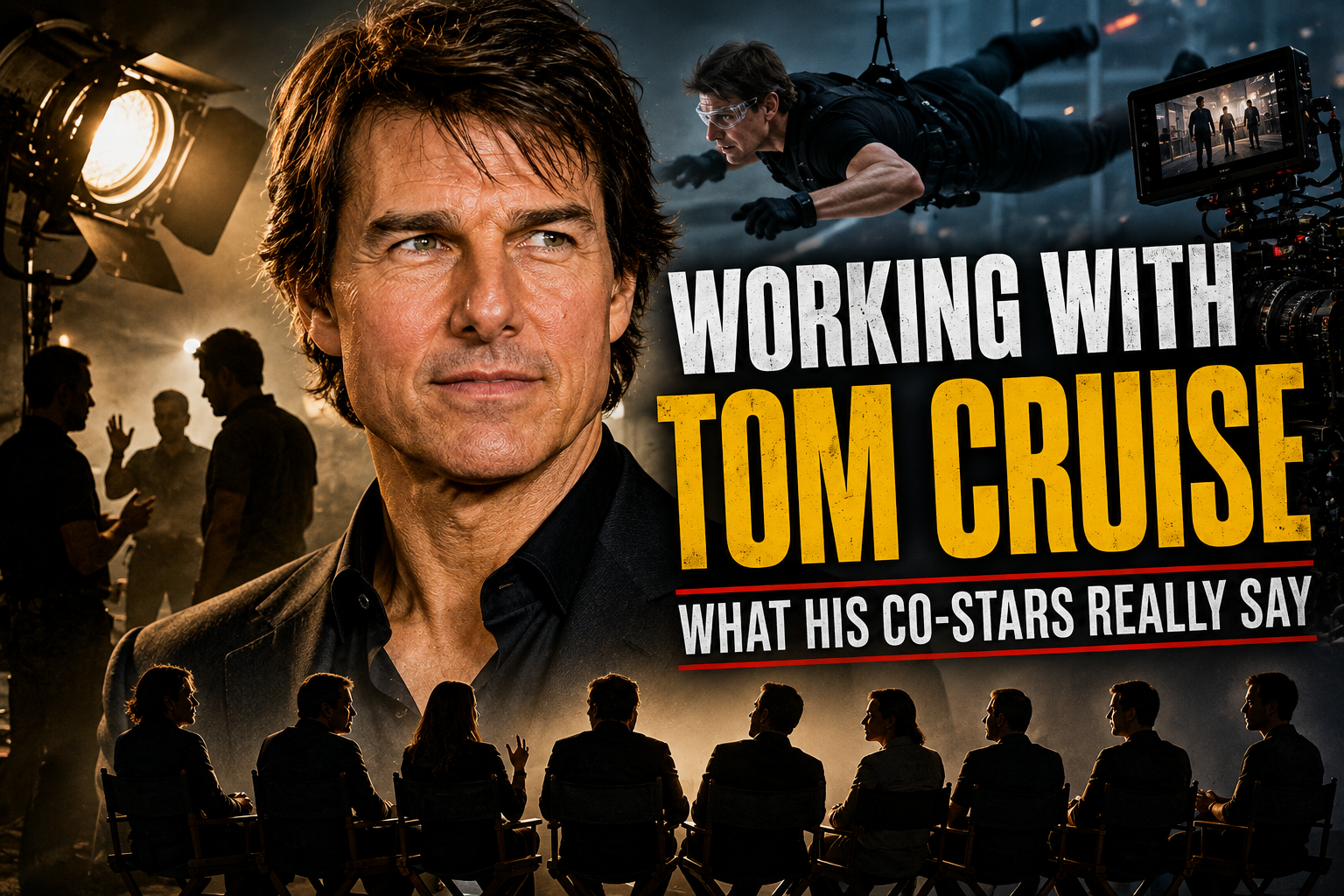 What Actors Say About Working With Tom Cruise: The Two Sides of His Relentless Work Ethic