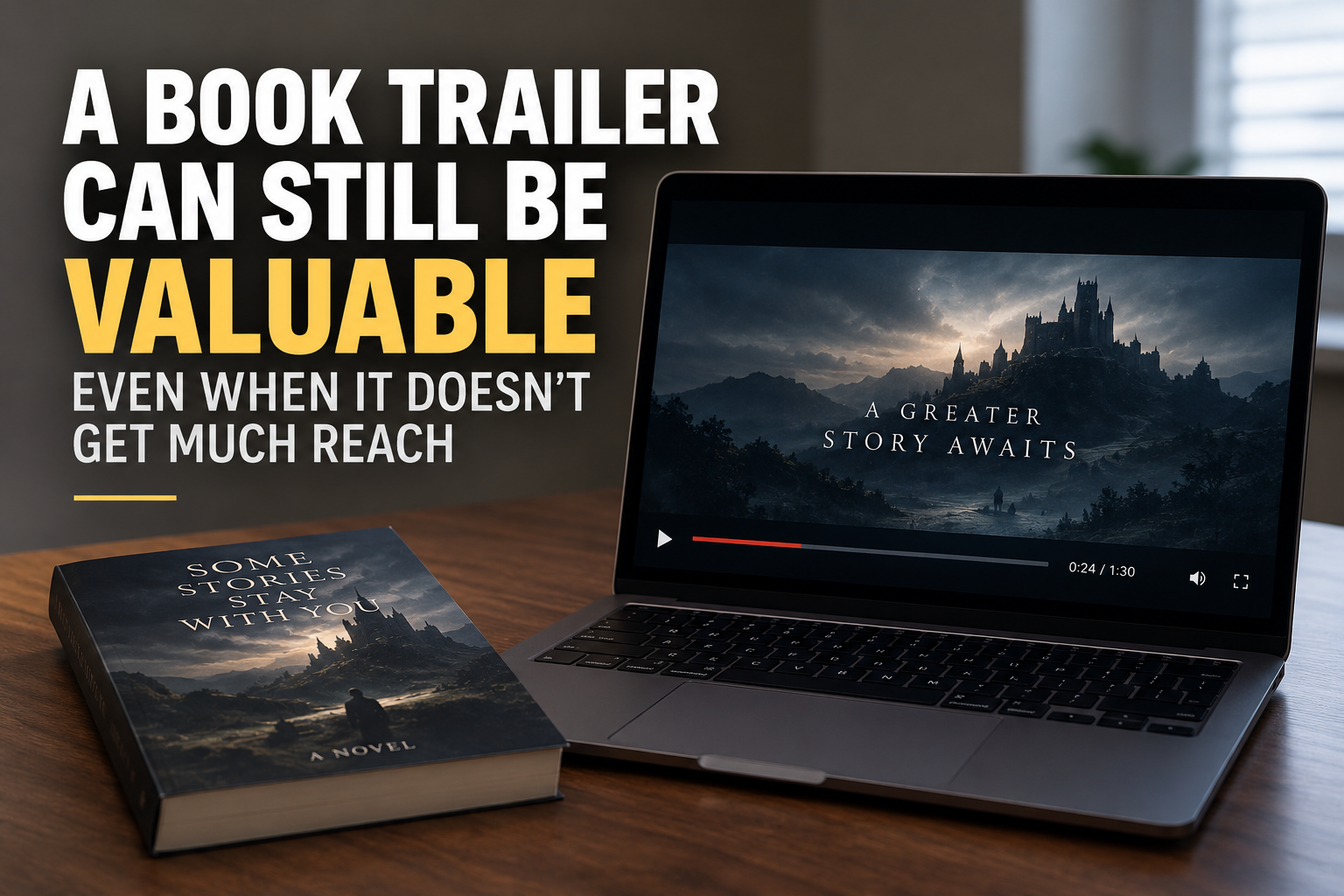 A Book Trailer Can Still Be Valuable Even When It Doesn’t Get Much Reach