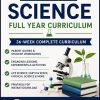 8th Grade Science Full Year Curriculum | 36 Week Homeschool Science Printable PDF Bundle