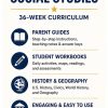 8th Grade Homeschool Curriculum Bundle | Full Year Math, ELA, Science, Social Studies (Printable PDF)