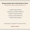 il_fullxfull.8096704150_pxp9.jpg Homeschool Year-End Review Pack | Printable End of Year Review PDF, Parent Reflection Forms