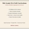9th Grade ELA Full Curriculum | Full-Year Homeschool Language Arts Printable PDF