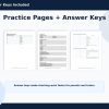 Middle School Geometry Worksheets | Area, Volume, Circles (Digital Download)