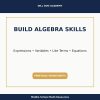 Algebra Basics Worksheet Bundle | Grades 7–9 Math Practice, Printable PDF, Variables, Expressions & Equations