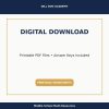 Algebra Basics Worksheet Bundle | Grades 7–9 Math Practice, Printable PDF, Variables, Expressions & Equations