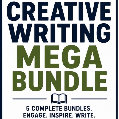 Middle School ELA Creative Writing Mega Bundle (Printable PDF)