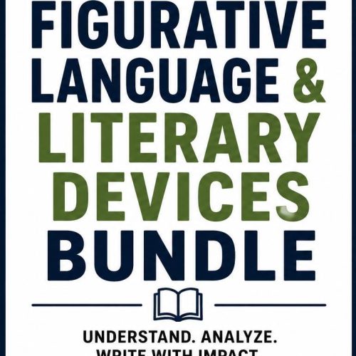 Figurative Language & Literary Devices Bundle | Middle School ELA Printable PDF, Grades 6-8