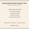 il_fullxfull.8144219193_21yg.jpg Homeschool Weekly Planner Pack | Printable Parent Planning Forms (Digital Download)