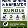 Point of View & Narrator Bundle | Middle School ELA Worksheets | Grades 6–8 Printable PDF