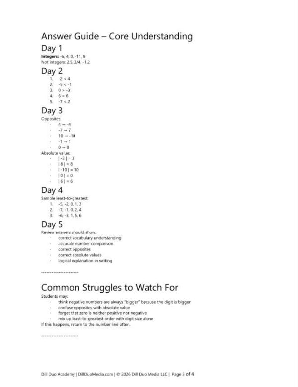 8th Grade Math Full Year Curriculum | 36 Week Homeschool Printable PDF Bundle