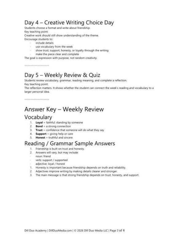 8th Grade ELA Full Year Curriculum | 36 Week Homeschool Language Arts Printable PDF Bundle